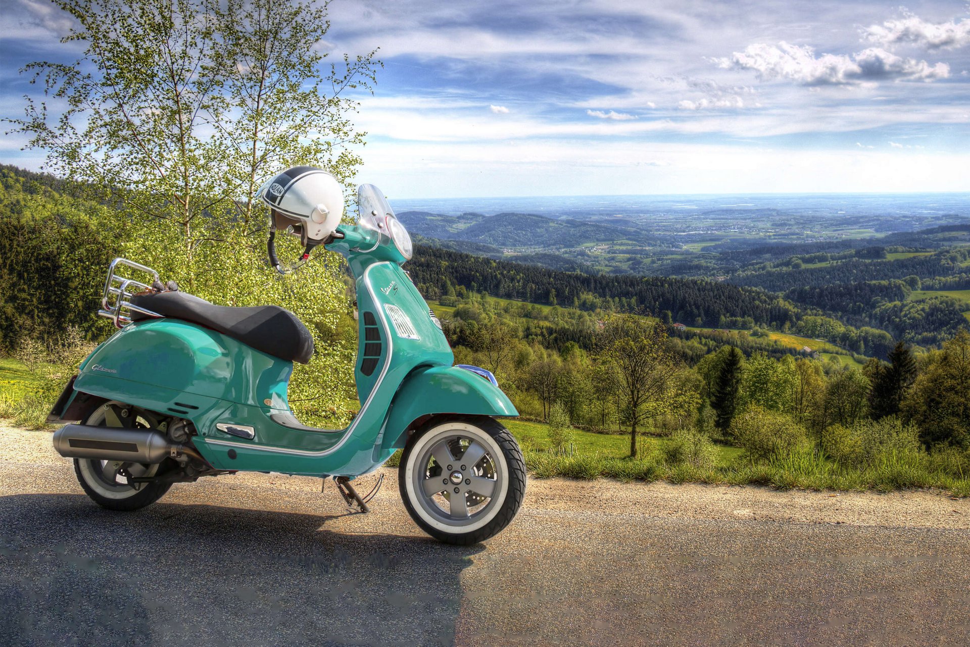 Mit der Vespa rund um die Welt … 🛵 Mit der Vespa rund um die Welt … 🛵